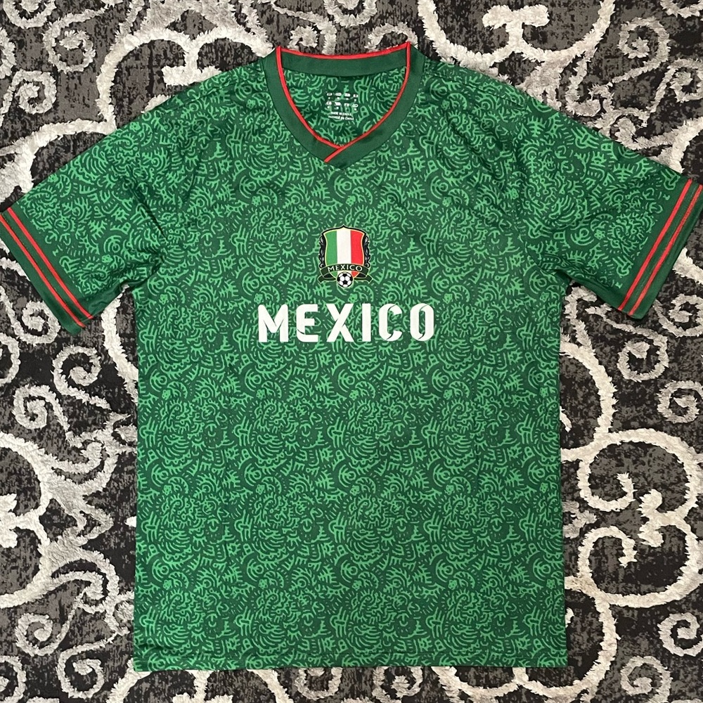 Retro Mexican Soccer Jersey